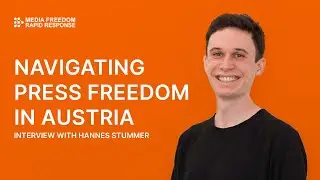 Hannes Stummer about Press Freedom in Austria