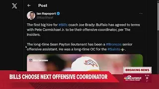 Report: Bills hire new offensive coordinator