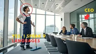 CEO Finds Out the Janitor Speaks 9 Languages, What Happens Next Shocked the Whole Office