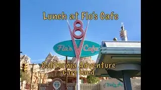 Lunch in Cars Land at Disney's California Adventure
