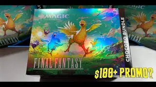 Распаковка набора «Чокобо» из Final Fantasy! Акция на 100 долларов?