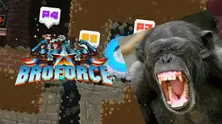 BROFORCE Chaos/Funny Moments #4 - MONKEY BUSINESS