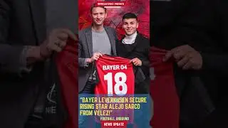 Bayer Leverkusen Secure Rising Star Alejo Sarco from V&eacute;lez!#footballunbound #FootballUpdates