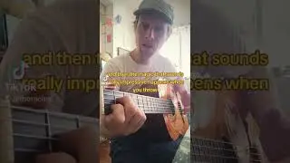 simple but impressive-sounding Leonard Cohen-style #guitar finger-picking technique