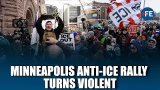 Minneapolis Residents Rally for Immigrant Rights, Oppose Far-Right March