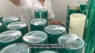 Reliable PET High Temperature Tape with Strong Adhesion And Clean Removal Perfect For PCB Soldering