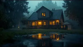 Rainy Night Ambience 🌧️ Relaxing Rain Sounds for Sleep, Study & Focus