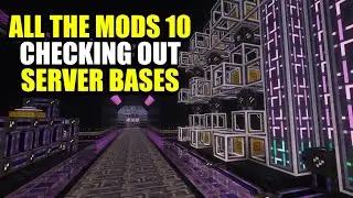 Проверка серверной базы All The Mods 10 Community Server