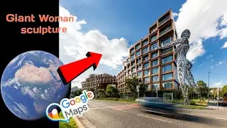 Giant woman sculpture found on google earth and google maps @Findwouldexploring