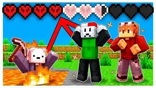 Minecraft Pero Compartimos La Misma BARRA de VIDA