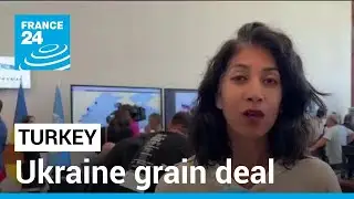 Ukraine grain deal: Turkey opens joint coordination centre in Istanbul &bull; FRANCE 24 English