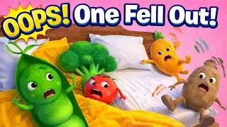 Ten in the Bed Vegetables | Funny Vegetable Song for Kids | Counting Rhymes I Nursery Rhymes