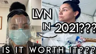 LVN IN 2021? 😷 Is becoming an LPN/LVN worth it in 2021? WATCH THIS BEFORE NURSING SCHOOL IN 2021!!
