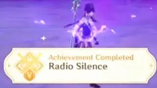 Radio Silence | Achievement #genshinimpact