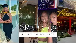 GRAD VLOG| Dinner at Paparazzi Chophouse Dallas|RyanSimsBeauty w/ Flavio Luviano|MiCocina restaurant