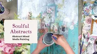 Soulful Abstracts online art class with Laly Mille