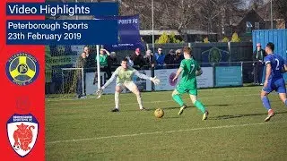 HIGHLIGHTS: Peterborough Sports v Bromsgrove Sporting - 23/02/2019