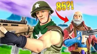 I GOT A GRANDPA AS A DUO IN FORTNITE?! (Random Duos)