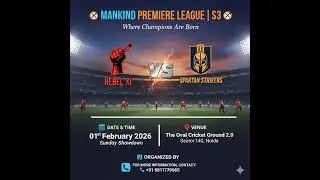 Rising Daredevil VS Ball Busters (Mankind  Premiere League S3 )Organised by The Oval