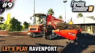 Let's play Farming Simulator 19 Ravenport #9 Big Harvesting Contract
