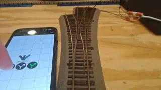 Roco 3-Way Turnout Testing. Decoderwerks 80101 Switch Motors. Z21 App