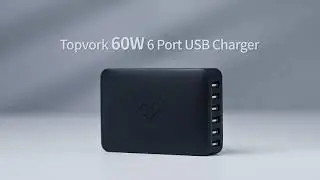 Topvork 60W USB Charging Hub