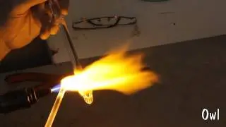 Glassblobbery -- Making a Glass Owl