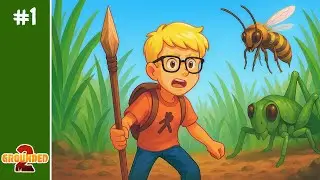 ¡Volvemos a ser miniatura! | Grounded 2 | Día 1