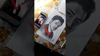 😍Supar Star Sidhant Mahapatra Pencil Drawing Art by Sinu #odia #shorts