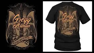 T shirt Design video | illustrator T shirt Design Video | t shirt design tutorial