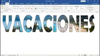 Текст с фоновым изображением в Word