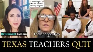 Texas Teachers Are Leaving | Why Texas Teachers Are Quitting in 2025 |The Texas Schools in Crisis