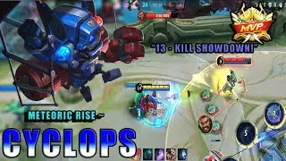 CYCLOPS BRUTAL MAGIC + LIFESTEAL | Best Build 2023 | Build Top 1 Global | Mobile Legends | MLBB