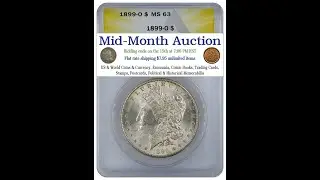 1899 O Morgan Dollar ANACS MS 63