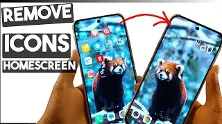 Как удалить значки приложений с главного экрана в Infinix (2026) XOS 15