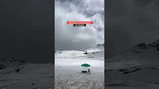 Today Baralacha La Pass Manali #manali #snow #manalilehhighway #himachalwheather #travel