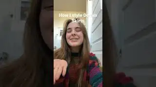 How I Style Denim Skirts