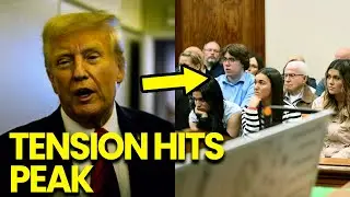 Trump CRUMBLES as COURTROOM TENSION PEAKS