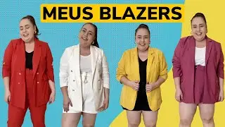 MEUS BLAZERS PLUS SIZE •