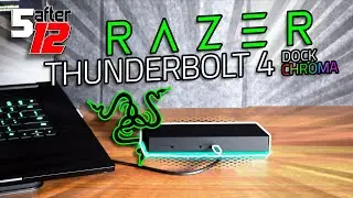 Razer Thunderbolt 4 Dock Chroma – Fast SD Card Speeds!