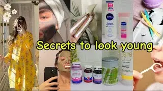 Secrets to look young and attractive 🎀💅 | Tips to look younger than your age