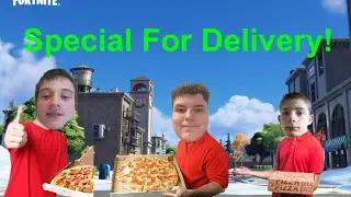 Fortnite Battle Royale Pizza Deliver Challenge Funny Moments