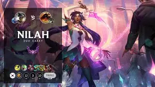 Nilah ADC vs Sivir - KR Master Patch 12.13