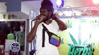 SIZZLA said the place with the highest weed just pop up in half-way-tree AT HERBS SKINNY WEED