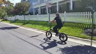 Vilano Neutron Electric Fat Folding Bike Ride