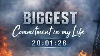 BIGGEST COMMITMENT OF MY ENTIRE LIFE | A PROMISE TO MYSELF & STUDENTS