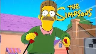 Killing Ned Flanders- Fortnite the Simpsons