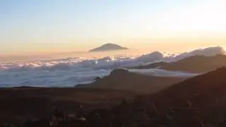 Kilimanjaro - Sunset Over Moir Hut