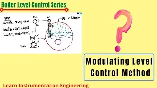 Modulating level control system | Boiler drum level control system