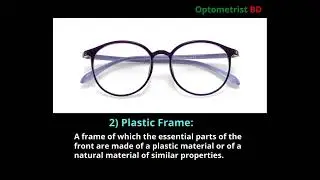 Types of spectacle frames 